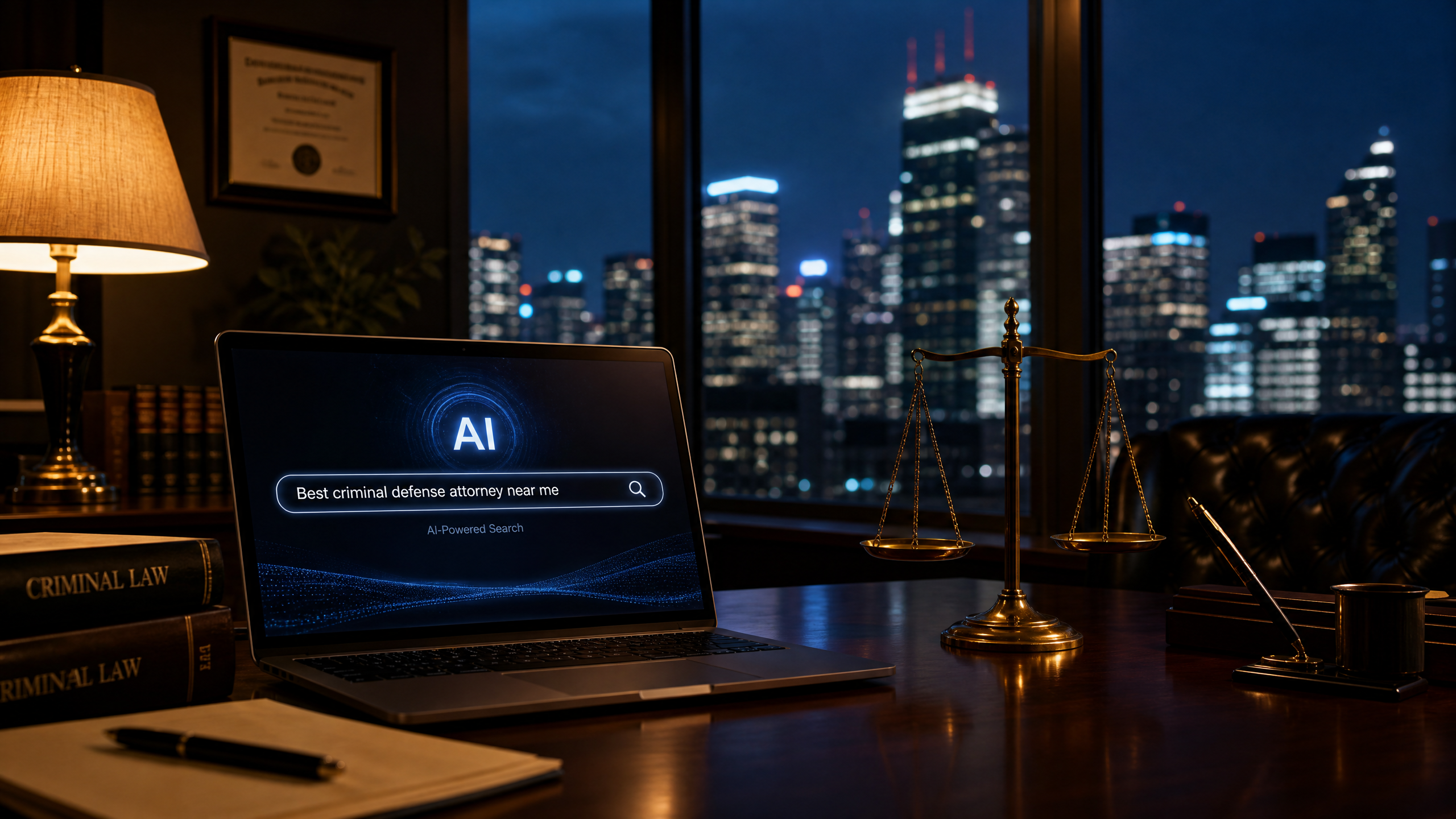 AI Visibility for Criminal Defense Firms: The High-Intent SEO Playbook