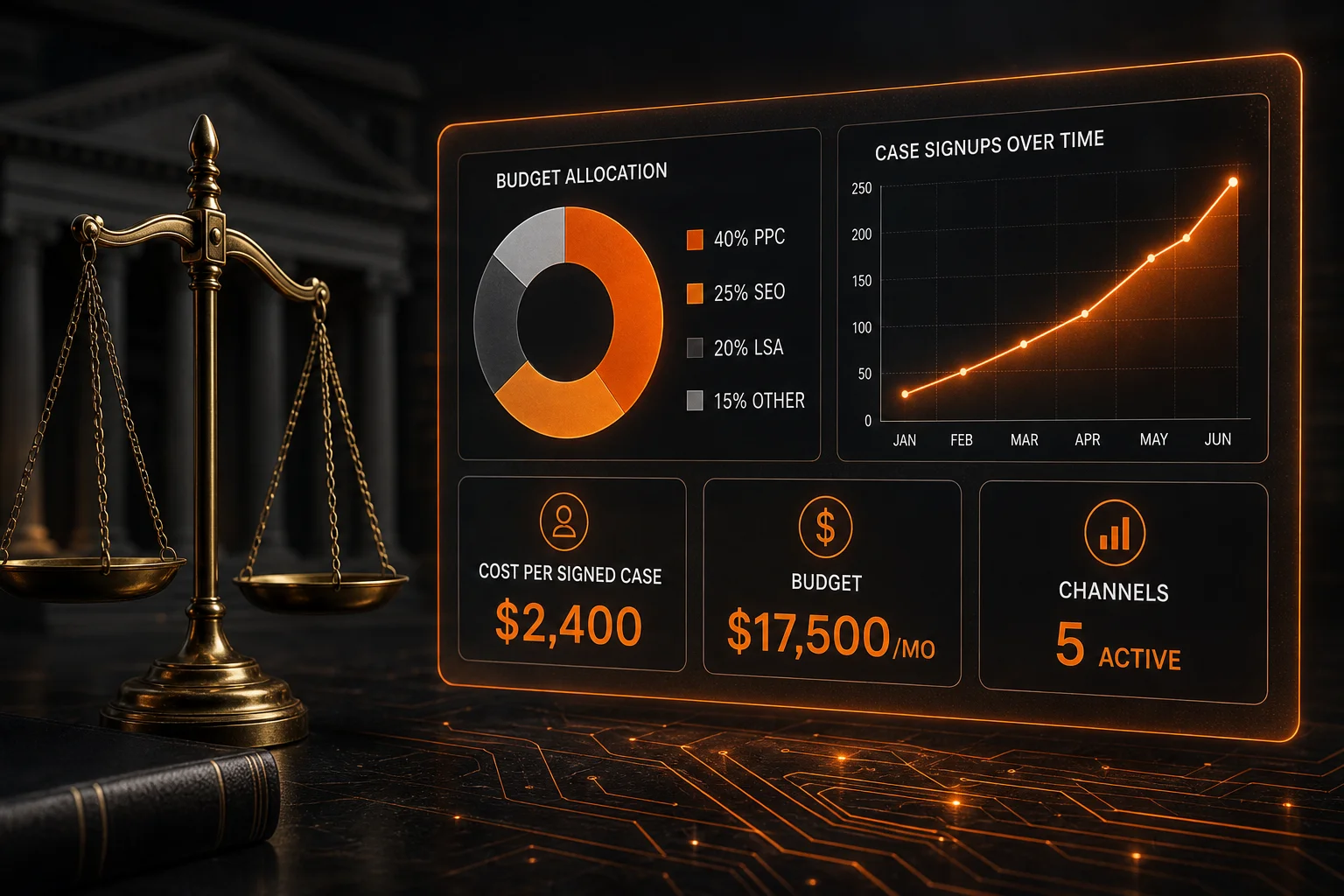 Personal Injury Lawyer Marketing in 2026: Budgets, Channels, and Cost Per Signed Case